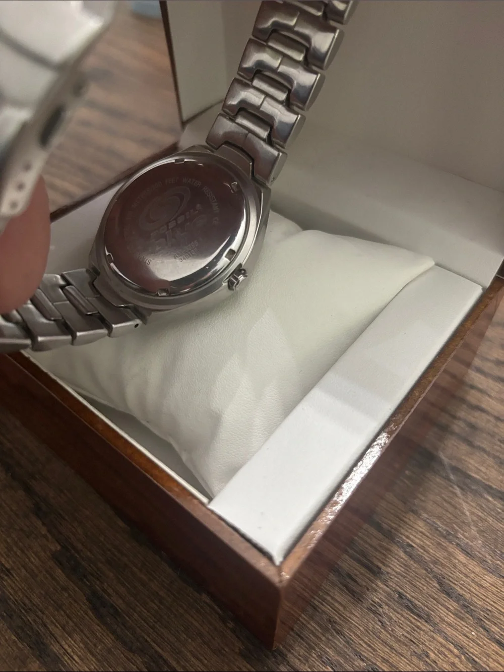 Fossil Blue Men’s Stainless Steel Watch
